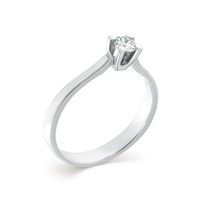 Anneau Roman Gioielli Femme in Or blanc Diamante